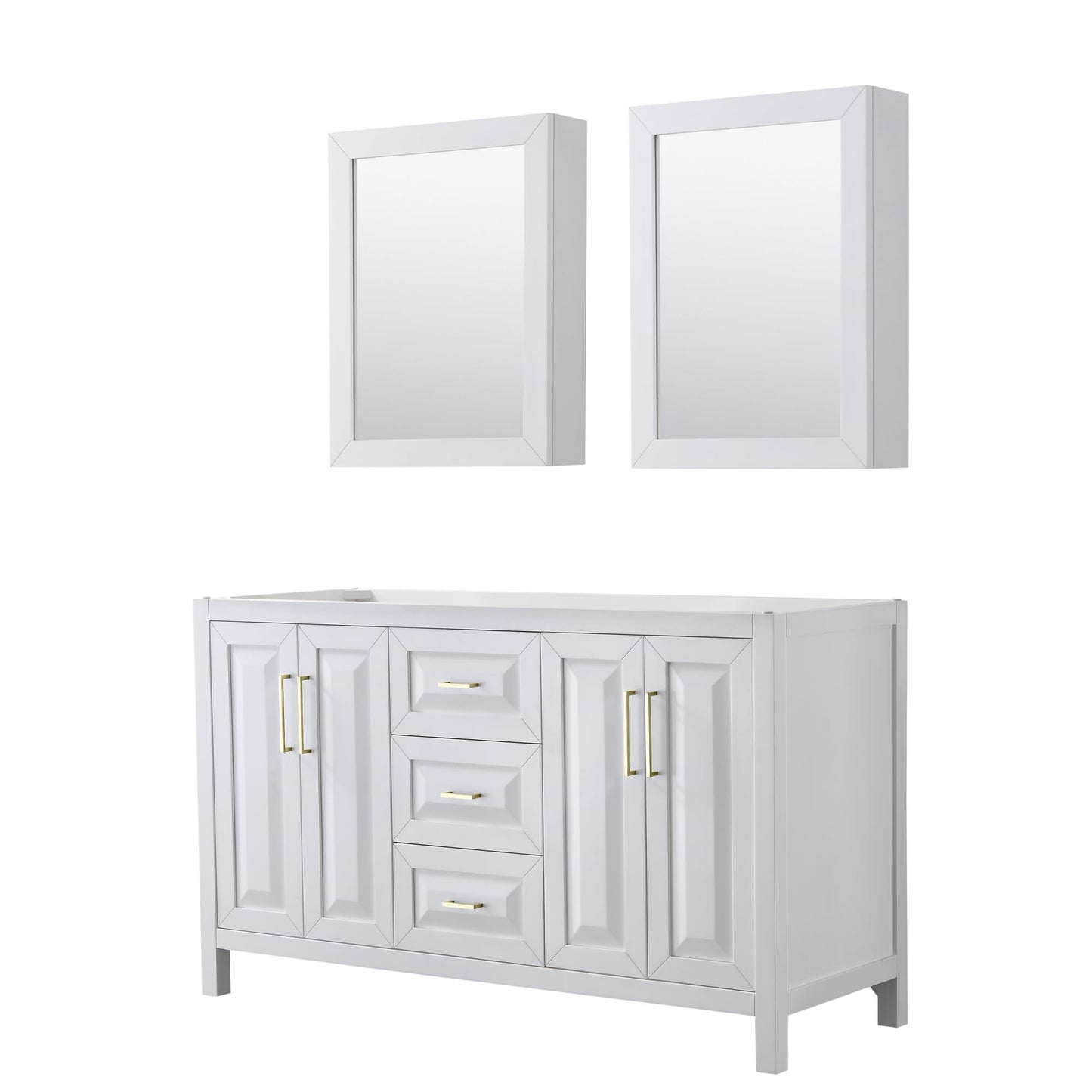 Daria Bathroom Vanity Cabinet 60 inch Double Sink
