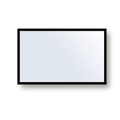 Accent Framed Mirror, Rectangle