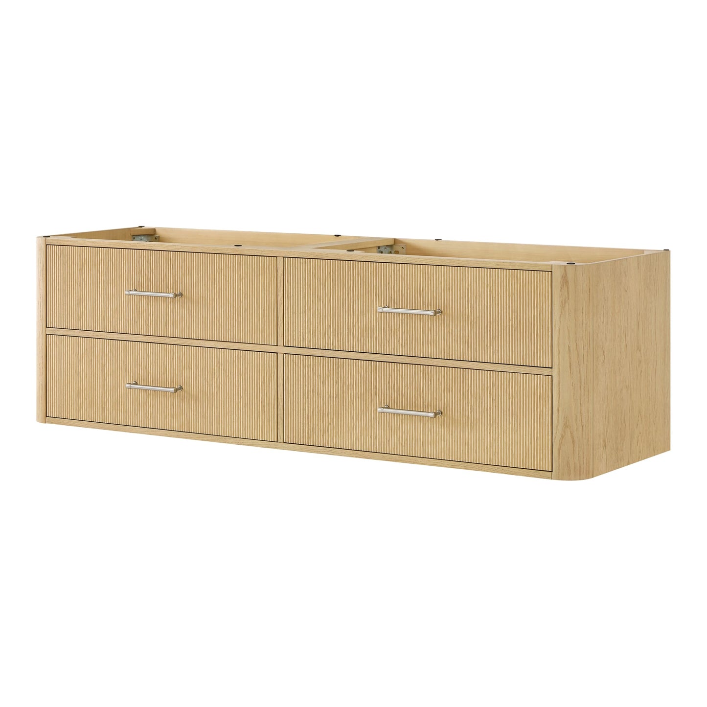 Francesca WM Wall Mounted Bathroom Vanity Cabinet 72 inch Double Sink