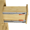 Custom image for Honey Oak with Matte Black Trim / No Mirror