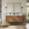 Custom image for Toasted Walnut with Matte Black Trim / Giotto Quartz / No Mirror