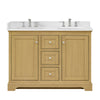 Custom image for Honey Oak with Polished Chrome Trim / Giotto Quartz / No Mirror