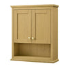 Custom image for Honey Oak with Brushed Gold Trim