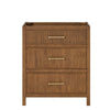 Custom image for Toasted Walnut with Satin Bronze Trim / No Mirror