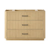 Custom image for Scandinavian Oak with Matte Black Trim / No Mirror