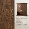 Custom image for Dark Walnut with Brushed Gold Trim