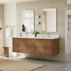 Custom image for Toasted Walnut with Satin Bronze Trim / Giotto Quartz / No Mirror