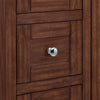 Custom image for Dark Walnut with Polished Chrome Trim / No Mirror
