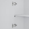 Custom image for White with Brushed Nickel Trim