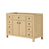 Custom image for Scandinavian Oak with Matte Black Trim / No Mirror
