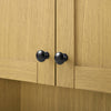 Custom image for Honey Oak with Matte Black Trim