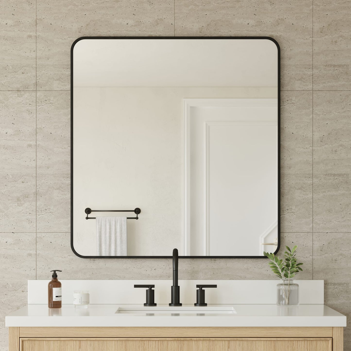 Hudson Bathroom Mirror 34 inch