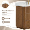 Custom image for Toasted Walnut with Matte Black Trim / No Mirror