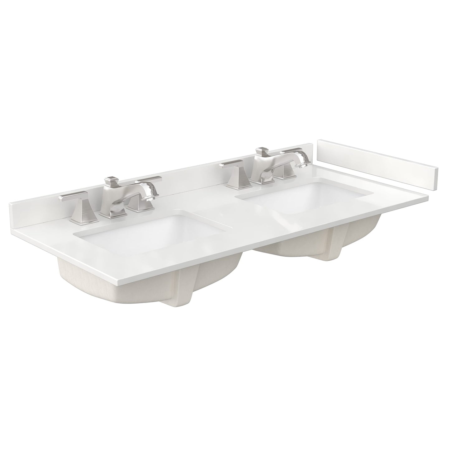Countertop with Undermount Sink 48 inch 3-hole