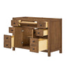 Custom image for Toasted Walnut with Matte Black Trim / No Mirror