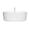 Custom image for White with Brushed Nickel Trim / 67
