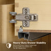 Custom image for Scandinavian Oak with Satin Bronze Trim / Giotto Quartz / No Mirror