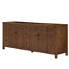 Custom image for Dark Walnut with Matte Black Trim / No Mirror
