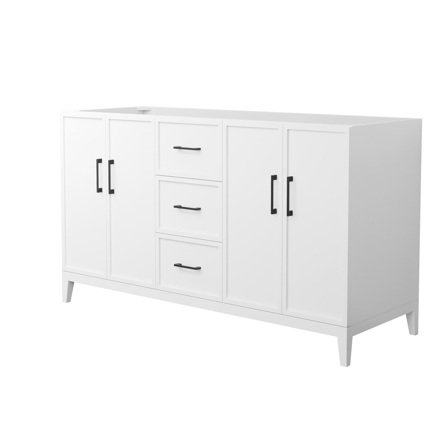 Elan Bathroom Vanity Cabinet 60 inch Double Sink
