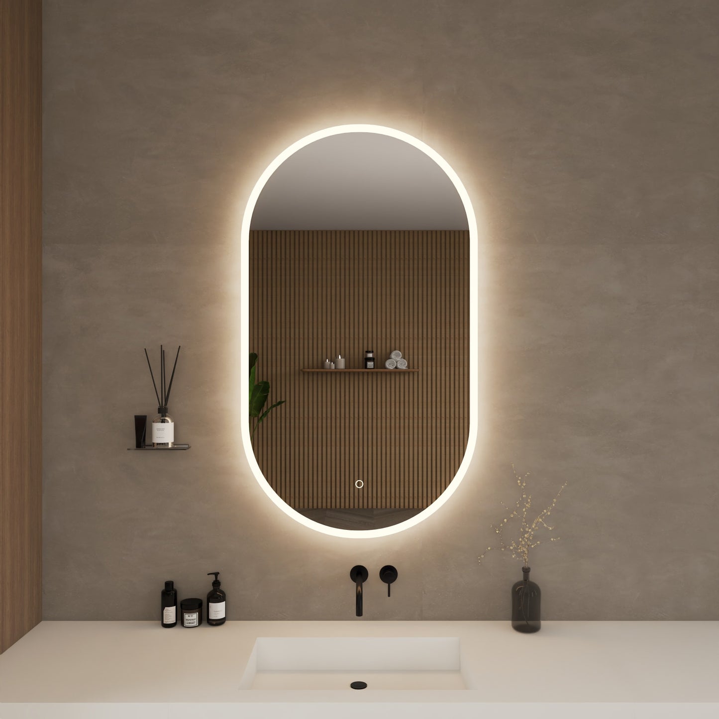 Bella LED Bathroom Mirror 24 inch