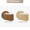 Custom image for Toasted Walnut with Matte Black Trim / No Mirror
