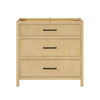 Custom image for Scandinavian Oak with Matte Black Trim / No Mirror