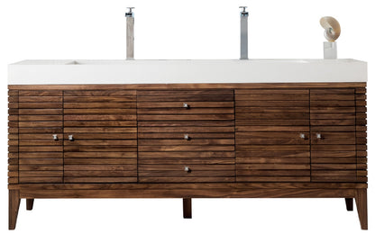 Linear 72" Double Vanity Cabinet