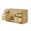 Custom image for Rift Oak with Brushed Nickel Trim / No Mirror