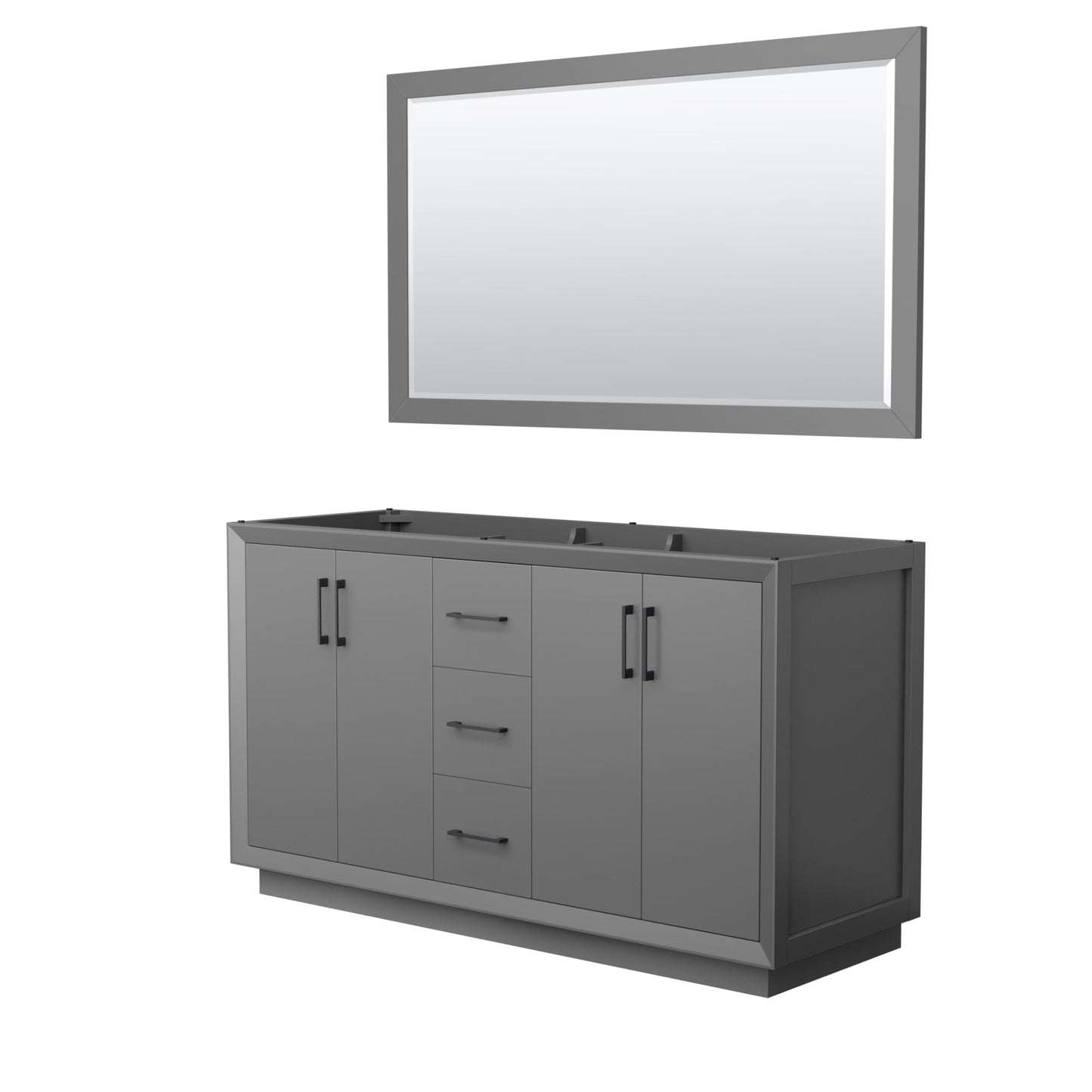 Strada Bathroom Vanity Cabinet 60 inch Double Sink