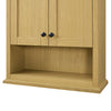 Custom image for Honey Oak with Matte Black Trim