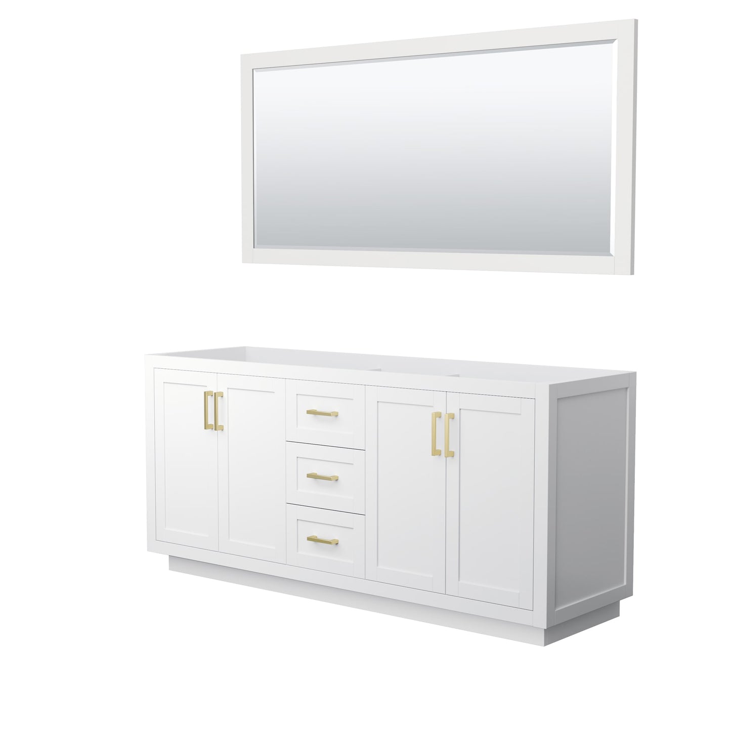 Miranda Bathroom Vanity Cabinet 72 inch Double Sink