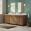 Custom image for Toasted Walnut with Satin Bronze Trim / Giotto Quartz / No Mirror
