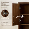 Custom image for Dark Oak with Brushed Gold Trim