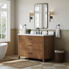 Custom image for Toasted Walnut with Matte Black Trim / Giotto Quartz / No Mirror