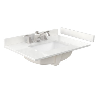 Countertop with Undermount Sink 30 inch 3-hole