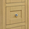 Custom image for Honey Oak with Brushed Gold Trim / No Mirror