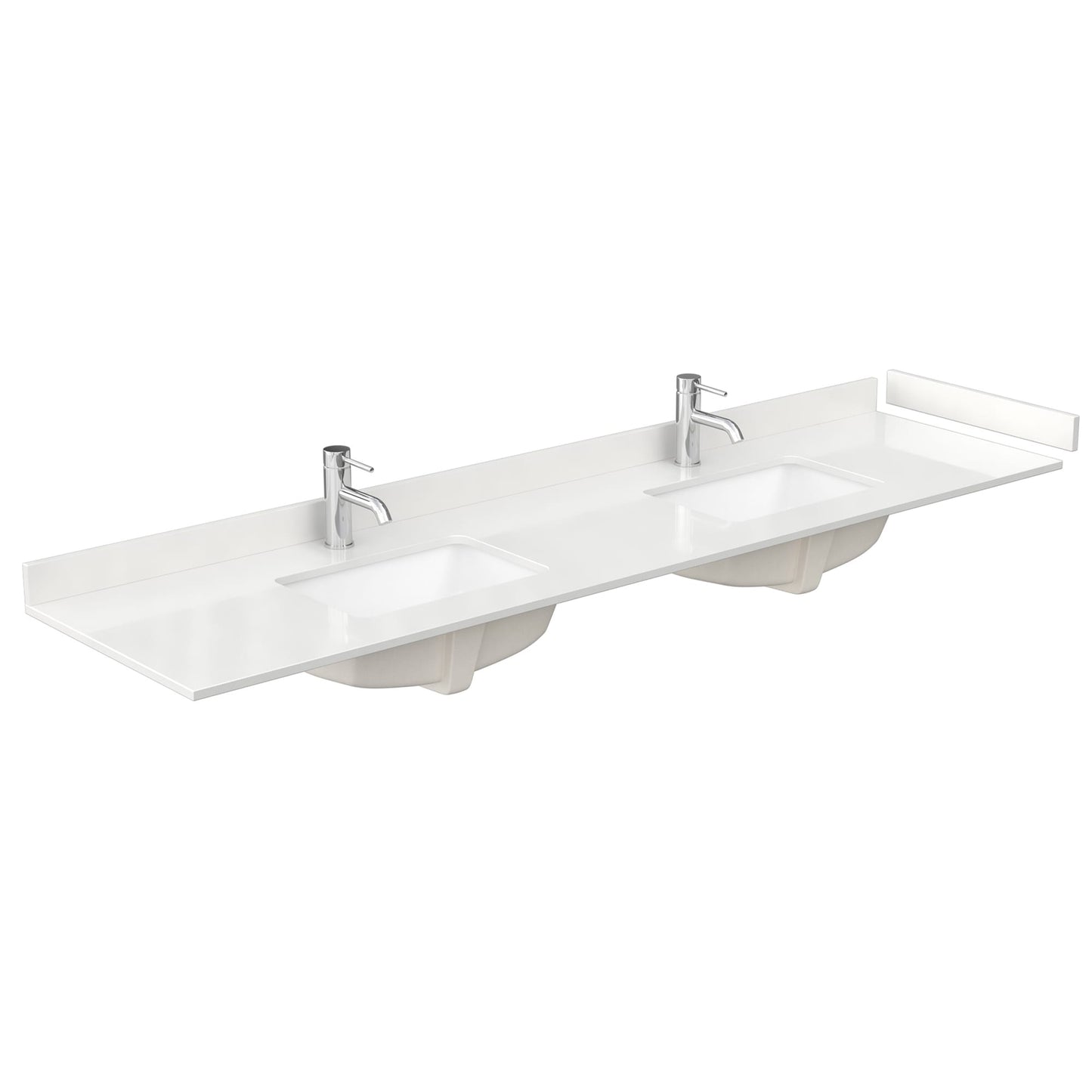 Countertop with Undermount Sink 84 inch Single hole