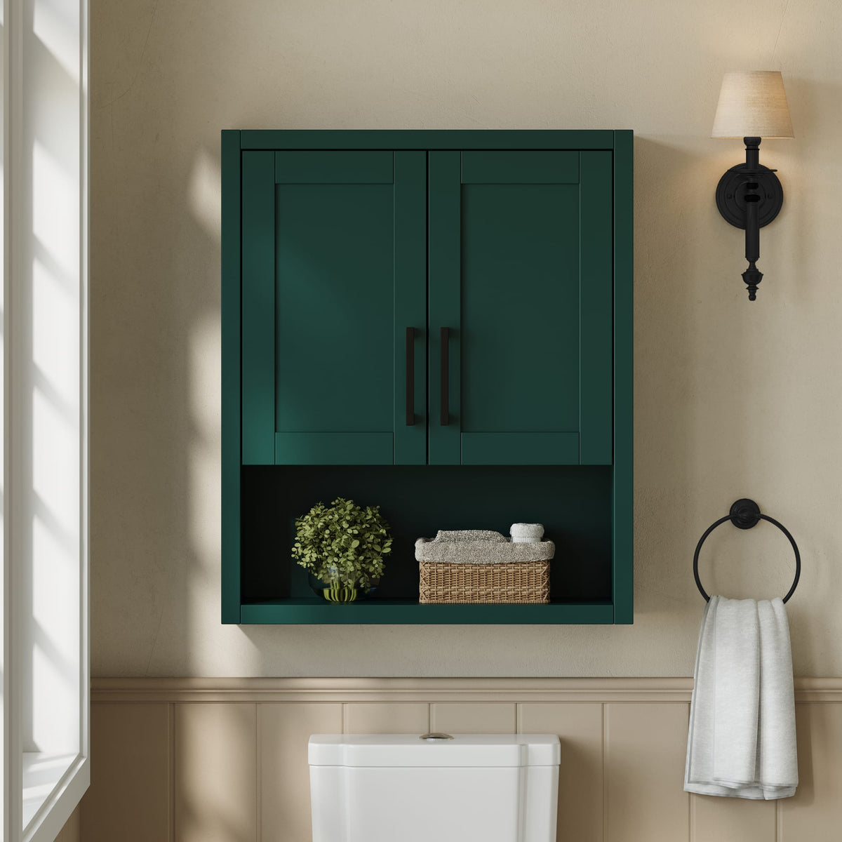 Beckett Over the Toilet Storage Wall Cabinet