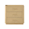 Custom image for Scandinavian Oak with Satin Bronze Trim / No Mirror