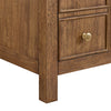 Custom image for Toasted Walnut with Satin Bronze Trim / No Mirror