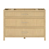 Custom image for Scandinavian Oak with Brushed Nickel Trim / No Mirror