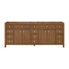 Custom image for Toasted Walnut with Brushed Nickel Trim / No Mirror