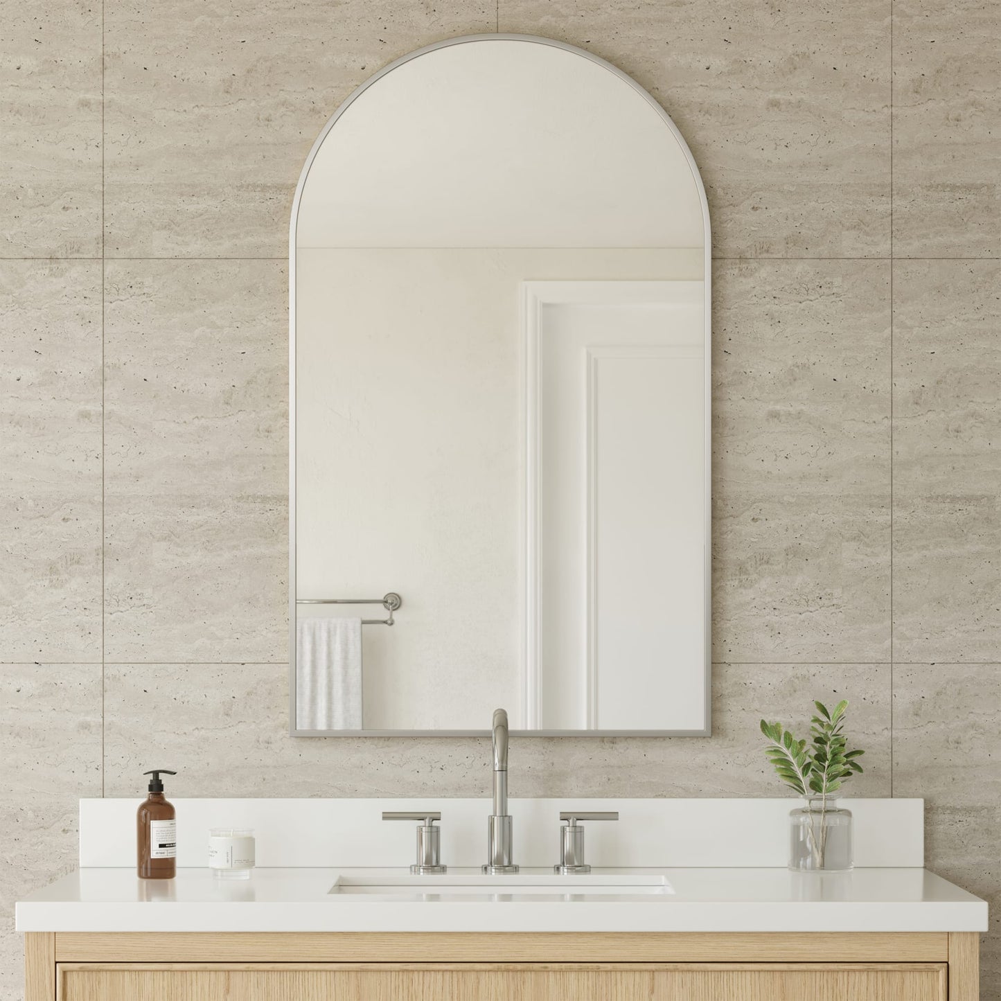 Hudson Bathroom Mirror 24 inch