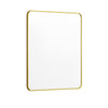 Custom image for Brushed Gold / 34 x 36 / Rounded-corner rectangle