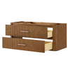 Custom image for Toasted Walnut with Brushed Nickel Trim / No Mirror