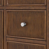Custom image for Dark Walnut with Brushed Nickel Trim / No Mirror
