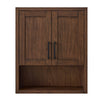 Custom image for Dark Walnut with Matte Black Trim