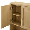 Custom image for Whitewashed Oak with Brushed Gold Trim