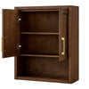 Custom image for Dark Oak with Brushed Gold Trim