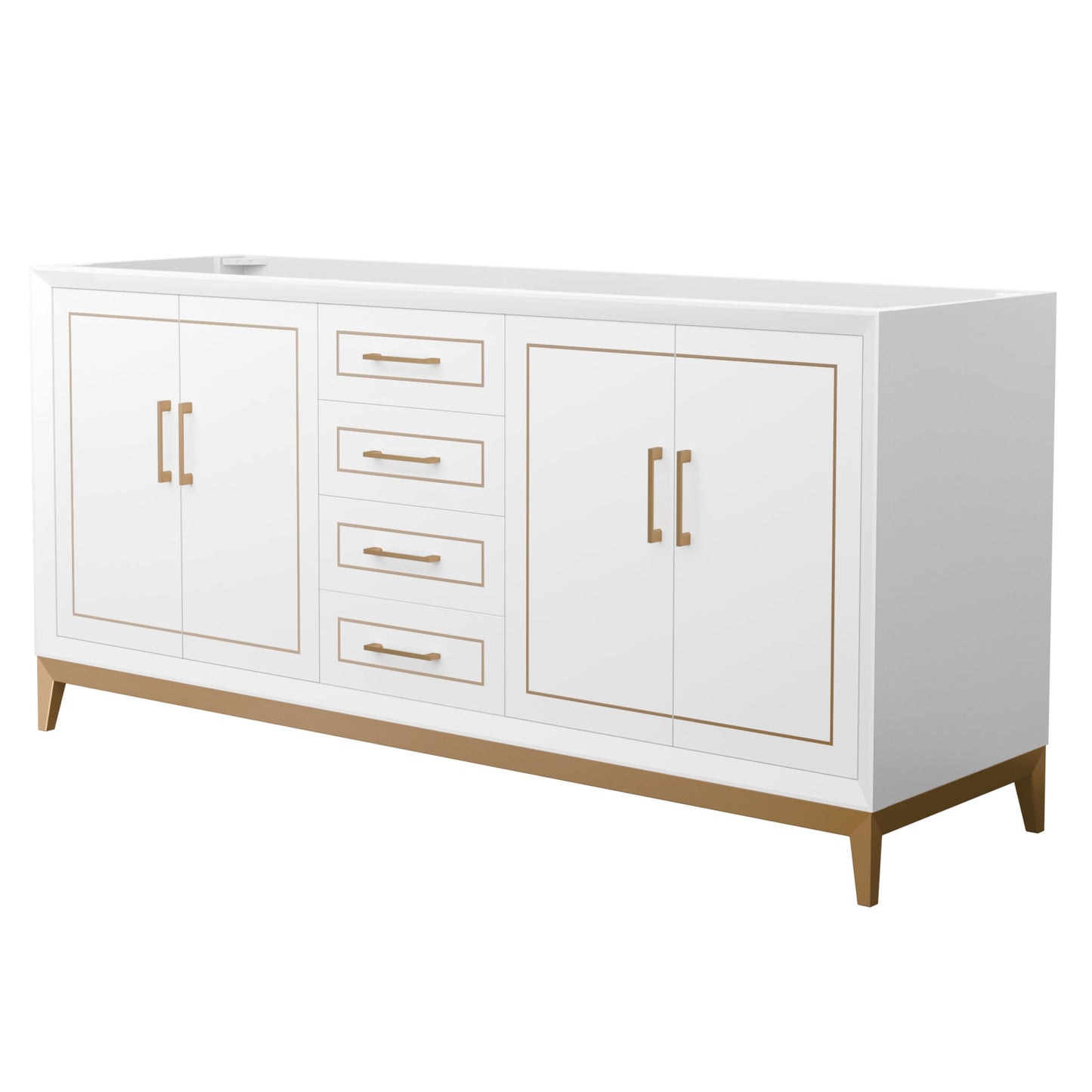 Marlena Bathroom Vanity Cabinet 72 inch Double Sink